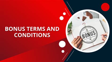 Bonus Terms .